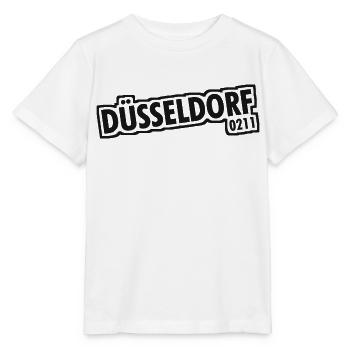 Düsseldorf - 0211 - Vorwahl - NRW - Ruhrpott - Stanley/Stella Kinder T-Shirt MINI CREATOR  - Weiß - Vorne - Maike (125cm)