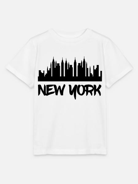 new york - Stanley/Stella Kinder T-Shirt MINI CREATOR - Weiß