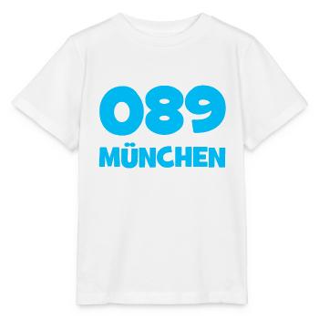 089 München Vorwahl Telefon telefonieren Bayern - Stanley/Stella Kinder T-Shirt MINI CREATOR  - Weiß - Vorne - Maike (125cm)