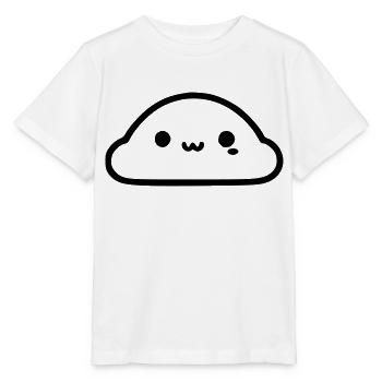 Nuage mignon - T-shirt bio MINI CREATOR Stanley/Stella Enfant - blanc - Devant - Maike (125cm)