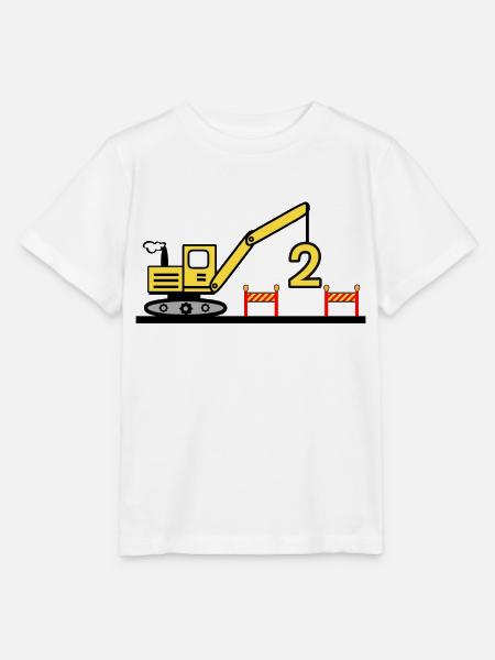 Bagger - Stanley/Stella Kinder T-Shirt MINI CREATOR - Weiß