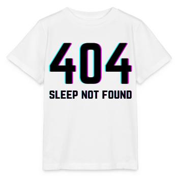 404 Schlaf Nicht gefunden - Stanley/Stella Kinder T-Shirt MINI CREATOR  - Weiß - Vorne - Maike (125cm)