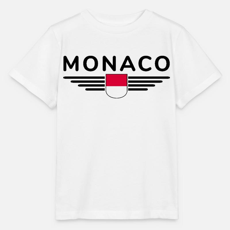 Monaco Design – Le style pour les fans de la Principauté - T-shirt bio MINI CREATOR Stanley/Stella Enfant - blanc