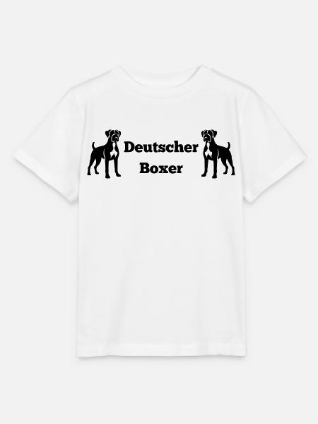 Deutscher Boxer - Stanley/Stella Kinder T-Shirt MINI CREATOR  - Weiß