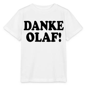 Thank you olaf - Stanley/Stella MINI CREATOR Kids’ T-Shirt - white - Front - Maike (125cm)