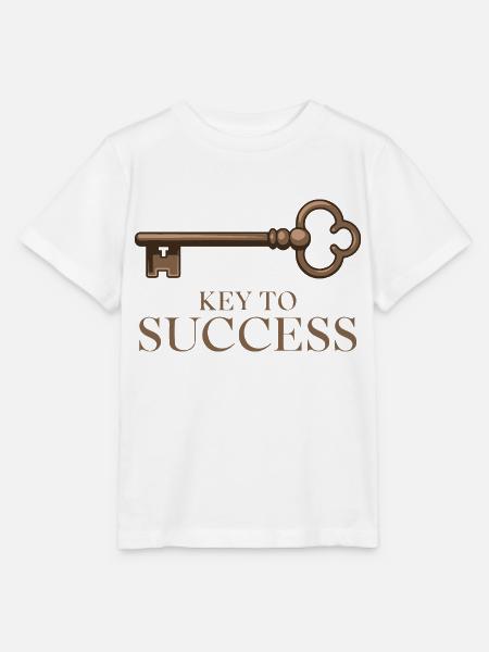 SCHLÜSSEL ZUM ERFOLG - Stanley/Stella Kinder T-Shirt MINI CREATOR - Weiß