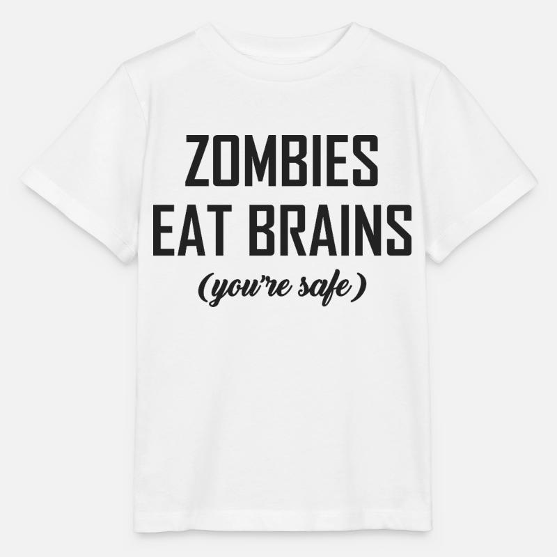 Zombies - Stanley/Stella MINI CREATOR Kids’ T-Shirt - white