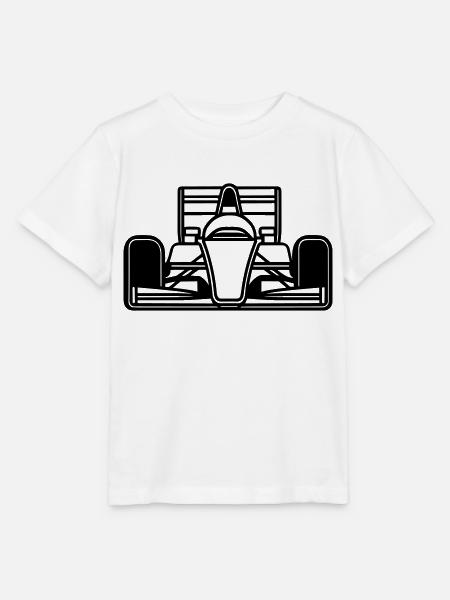 Rennwagen - Stanley/Stella Kinder T-Shirt MINI CREATOR - Weiß