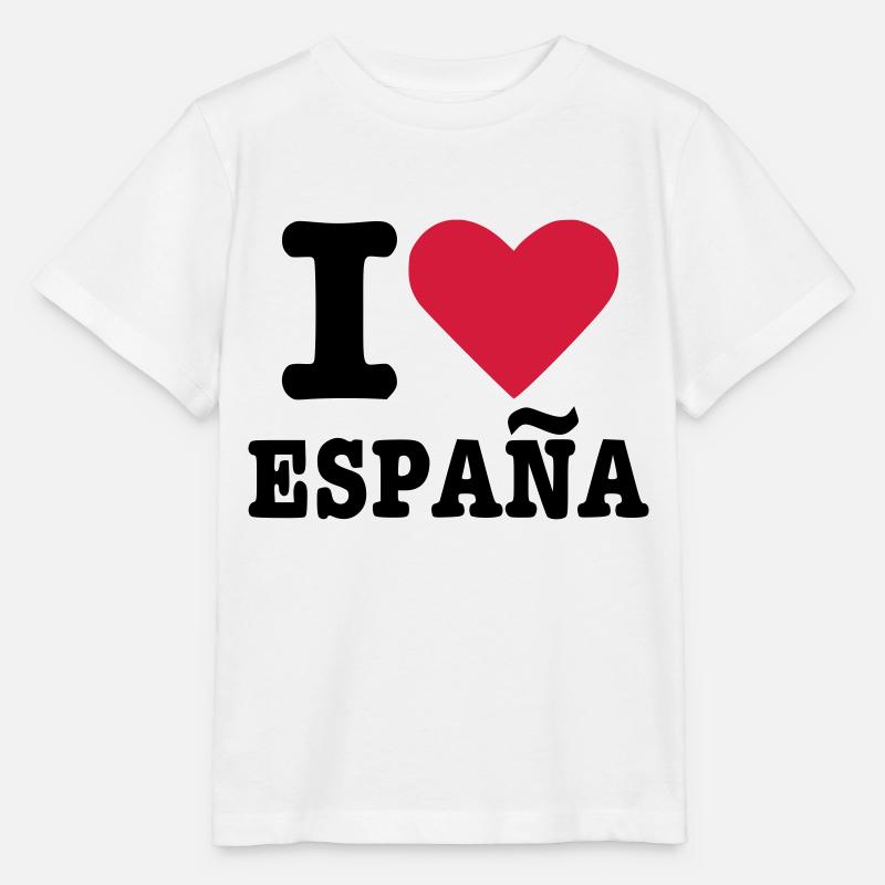 Espagne - T-shirt bio MINI CREATOR Stanley/Stella Enfant - blanc