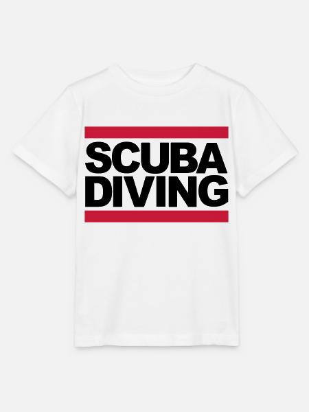 Scuba Diving - Stanley/Stella Kinder T-Shirt MINI CREATOR - Weiß
