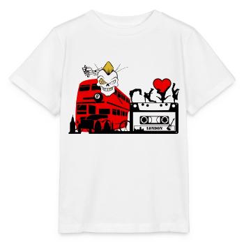 london - Stanley/Stella Kinder T-Shirt MINI CREATOR  - Weiß - Vorne - Maike (125cm)
