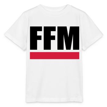 FFM - Frankfurt am Main - Stanley/Stella Kinder T-Shirt MINI CREATOR  - Weiß - Vorne - Maike (125cm)
