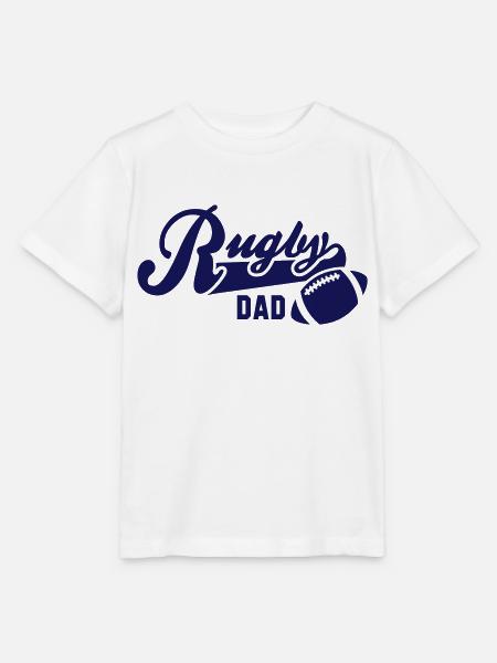 Rugby DAD - Stanley/Stella Kinder T-Shirt MINI CREATOR - Weiß