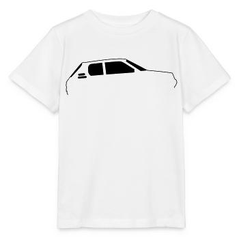 205gti Profil - T-shirt bio MINI CREATOR Stanley/Stella Enfant - blanc - Devant - Maike (125cm)