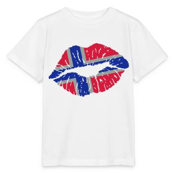 Pout (Norvège, Islande) - T-shirt bio MINI CREATOR Stanley/Stella Enfant - blanc - Devant - Maike (125cm)