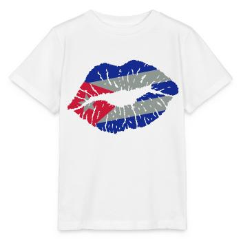 Pout (Cuba) - T-shirt bio MINI CREATOR Stanley/Stella Enfant - blanc - Devant - Maike (125cm)