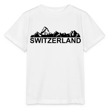 Suisse - Suisse - Suisse - Svizzera - T-shirt bio MINI CREATOR Stanley/Stella Enfant - blanc - Devant - Maike (125cm)