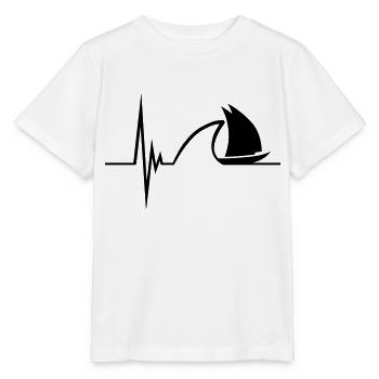 Sailing Pulse Design - Stanley/Stella Kinder T-Shirt MINI CREATOR  - Weiß - Vorne - Maike (125cm)
