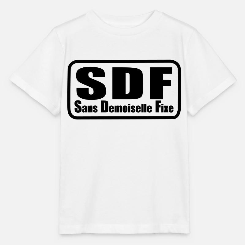 SDF - T-shirt bio MINI CREATOR Stanley/Stella Enfant - blanc