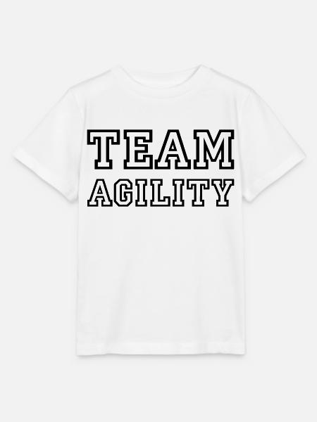 Team Agility - Stanley/Stella Kinder T-Shirt MINI CREATOR - Weiß