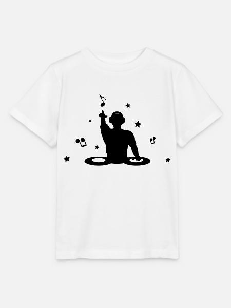 Musik - DJ Party - Stanley/Stella Kinder T-Shirt MINI CREATOR - Weiß