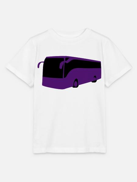 Reisebus - Stanley/Stella Kinder T-Shirt MINI CREATOR - Weiß