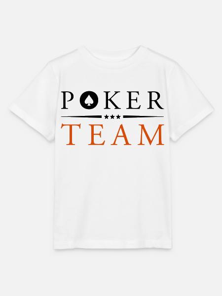 poker team - Stanley/Stella Kinder T-Shirt MINI CREATOR  - Weiß