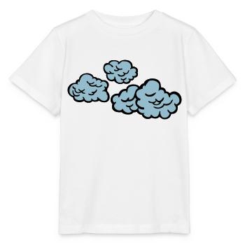 nuages - T-shirt bio MINI CREATOR Stanley/Stella Enfant - blanc - Devant - Maike (125cm)