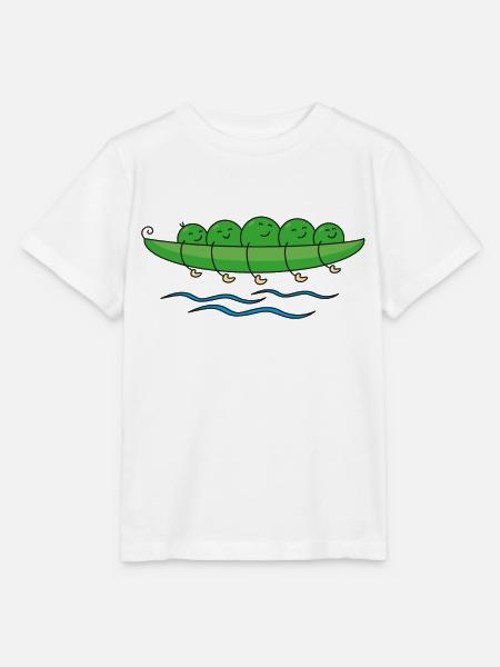 Erbsen Kanu - Stanley/Stella Kinder T-Shirt MINI CREATOR - Weiß