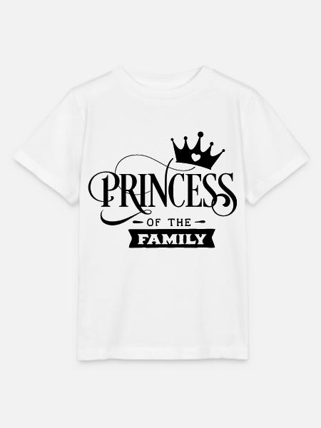 Princess - Stanley/Stella Kinder T-Shirt MINI CREATOR - Weiß