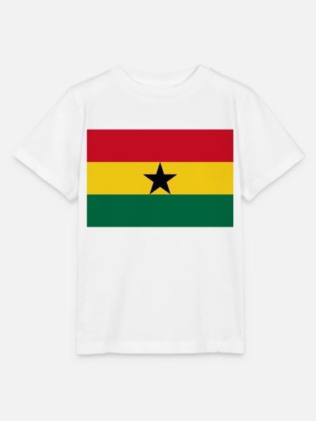 Ghana-Flagge - Stanley/Stella Kinder T-Shirt MINI CREATOR - Weiß