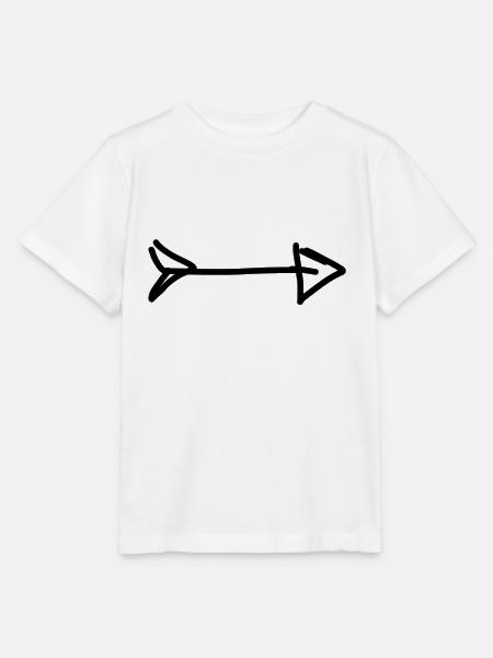 Pfeil Sport - Stanley/Stella T-shirt MINI CREATOR til børn - hvid