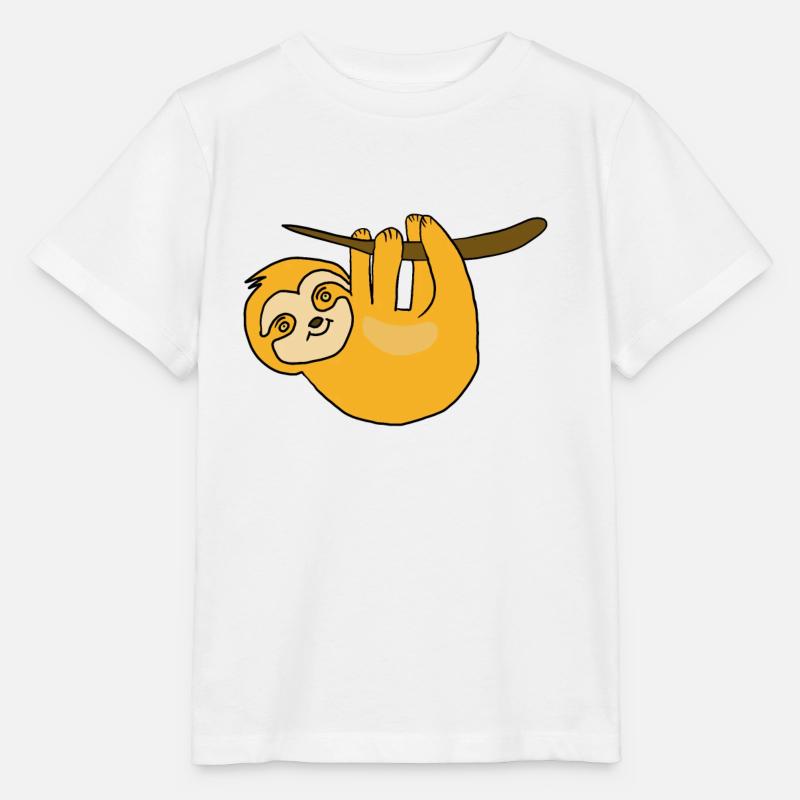 Faultier - Stanley/Stella Kinder T-Shirt MINI CREATOR  - Weiß