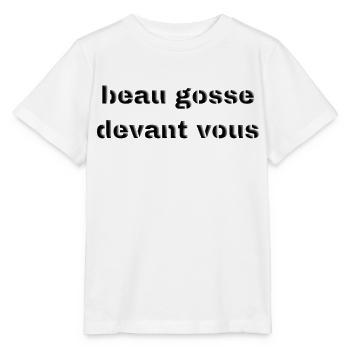 BG - T-shirt bio MINI CREATOR Stanley/Stella Enfant - blanc - Devant - Maike (125cm)