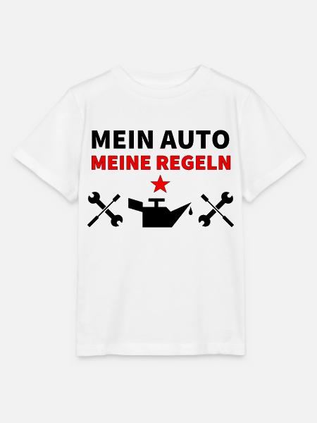 Auto - Stanley/Stella Kinder T-Shirt MINI CREATOR - Weiß