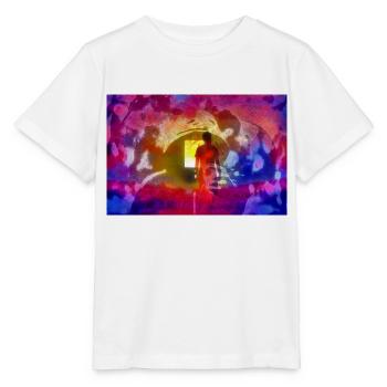 astronaut infected - Stanley/Stella MINI CREATOR Kids’ T-Shirt - white - Front - Maike (125cm)