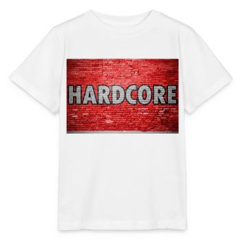 Graffiti mural de briques hardcore - T-shirt bio MINI CREATOR Stanley/Stella Enfant - blanc - Devant - Maike (125cm)