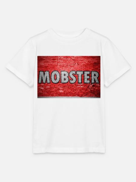 Mobster Graffiti - Stanley/Stella Kinder T-Shirt MINI CREATOR - Weiß