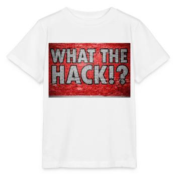 What The Hack!? Graffiti - Stanley/Stella MINI CREATOR Kids’ T-Shirt - white - Front - Maike (125cm)