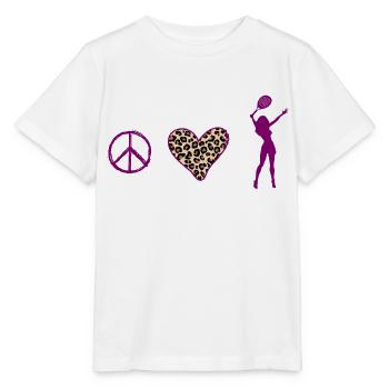 Padel Padeltennis padel-girl - Stanley/Stella Kinder T-Shirt MINI CREATOR  - Weiß - Vorne - Maike (125cm)