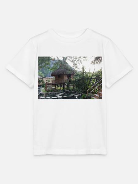Dorf in Vietnam - Stanley/Stella Kinder T-Shirt MINI CREATOR - Weiß