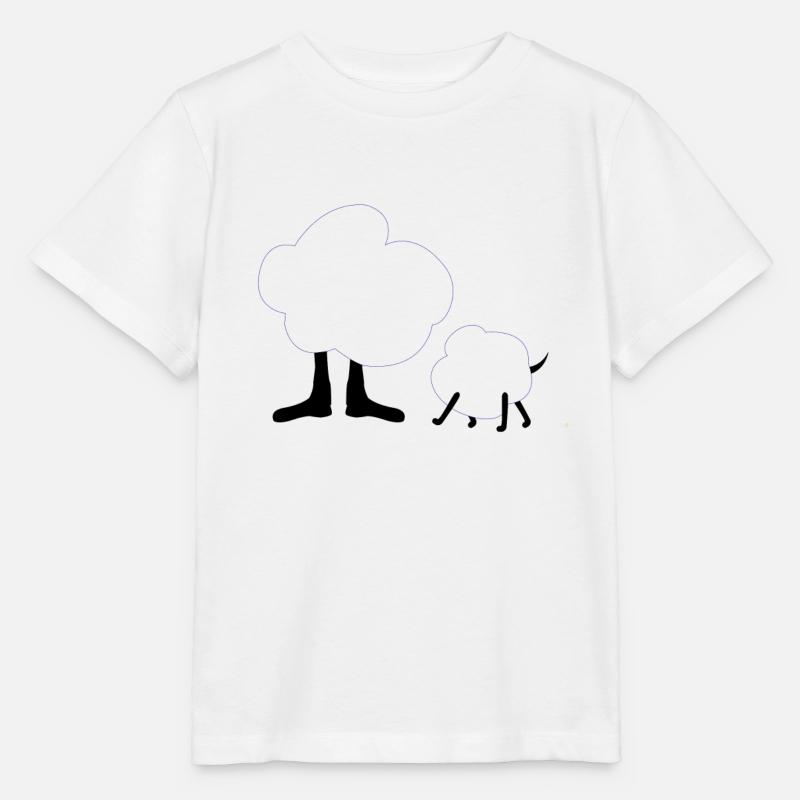 All in the cloud - Stanley/Stella MINI CREATOR Kids’ T-Shirt - white