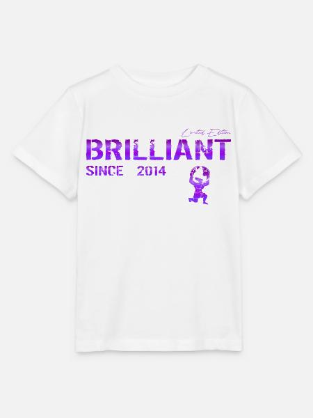 Brilliant since 2014 - Stanley/Stella Kinder T-Shirt MINI CREATOR - Weiß