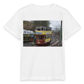 Trams - Stanley/Stella MINI CREATOR Kids’ T-Shirt - white - Front - Maike (125cm)