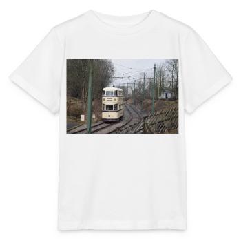Trams - Stanley/Stella MINI CREATOR Kids’ T-Shirt - white - Front - Maike (125cm)