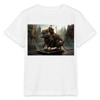 Ratte City 2 - Stanley/Stella Kinder T-Shirt MINI CREATOR  - Weiß - Vorne - Maike (125cm)
