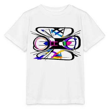 Tragic butterfly - Stanley/Stella MINI CREATOR Kids’ T-Shirt - white - Front - Maike (125cm)