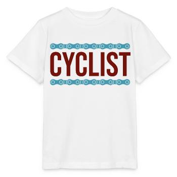 Fahrrad - Stanley/Stella Kinder T-Shirt MINI CREATOR  - Weiß - Vorne - Maike (125cm)