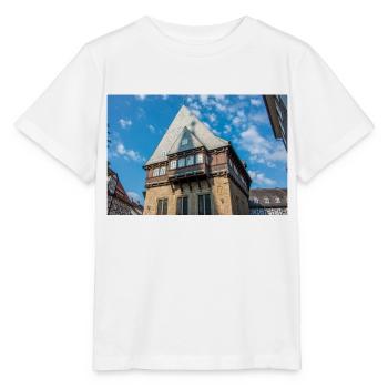 historical Bakers' Guildhall Goslar - Stanley/Stella MINI CREATOR Kids’ T-Shirt - white - Front - Maike (125cm)