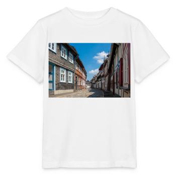 vieille ville de (Altstadt) Goslar Basse-Saxe - T-shirt bio MINI CREATOR Stanley/Stella Enfant - blanc - Devant - Maike (125cm)